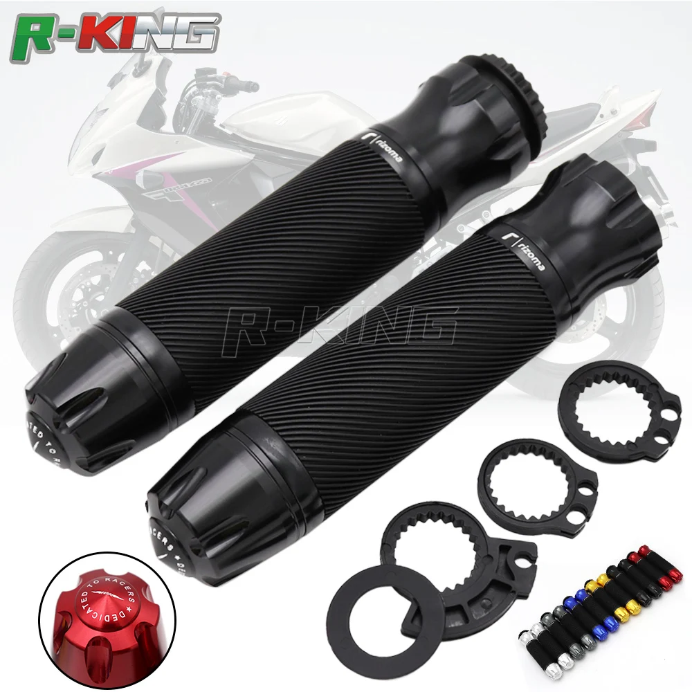 Для GS 500 E/F GSR 600 750 GSX 650F 1250 F/SA/ABS 1400 CNC 7/8 22 мм рукоятка для мотоцикла ручки для мотоцикла