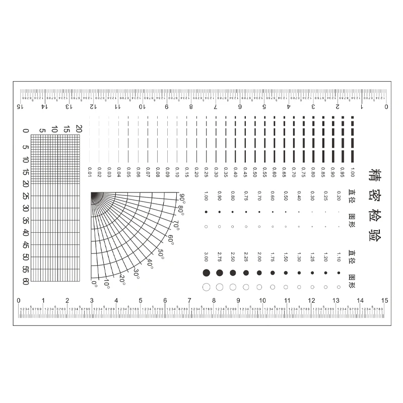 Transparent Point Gauge Dots Cross Line Compass Calibration Ruler Microscope Micrometer Appearance Inspection Gauge Scratch microscope micrometer