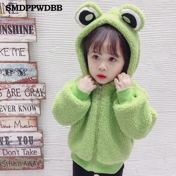 

Girl Jacket thick warm Kids autumn winter Clothes Children Jacket for Baby Boys Outerwear Girls Coat 2019 toddlers 80~130 cotton