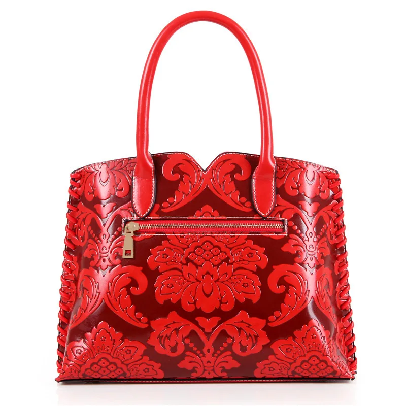 

2019 Woman Package In National Customs Embossing Bag Manual Weave Ma'am Handbag Single Shoulder Chinese style crossbody women