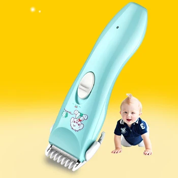 

Electric Hair Clippers For Baby Kids USB Rechargeable Waterproof Quiet Hair Trimmer Children Home Use Safe Guard Haircut Clipper