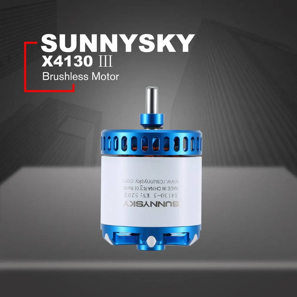 SUNNYSKY X4130 III 380KV/520KV бесщеточный двигатель для неподвижного крыла 3D RC Дрон Вертолет Самолет Запчасти Аксессуары