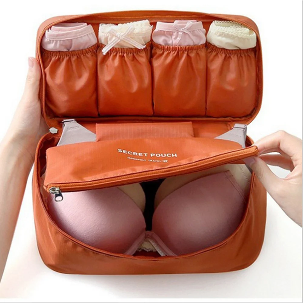 

Home Travel Bra Underwear Storage Organizing Busines Wash Bag Waterproof Handbag Storage Case Pouch Packing Cube For Travel Trip