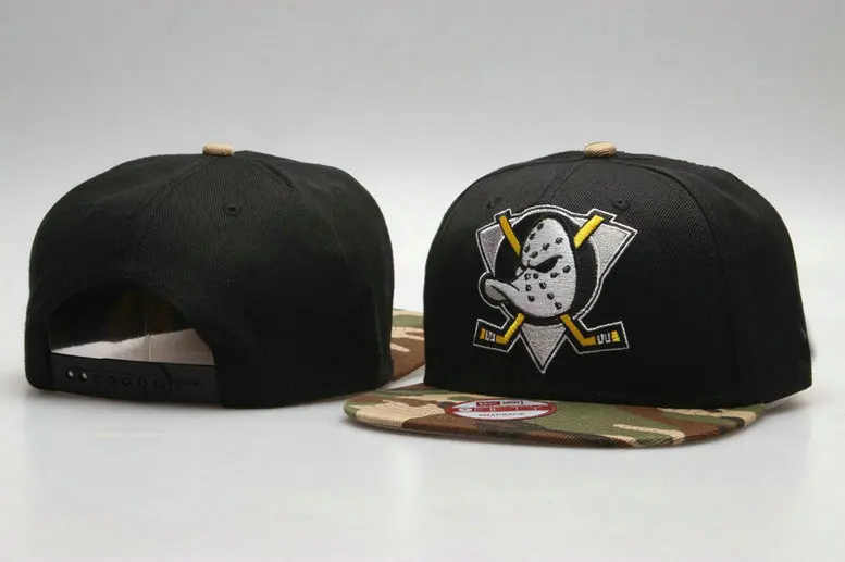 Высокое качество Новые Утки Регулируемая вышивка для мужчин и женщин Snapback хип-хоп шляпа летняя хоккейная бейсбольная шляпа - Цвет: 7