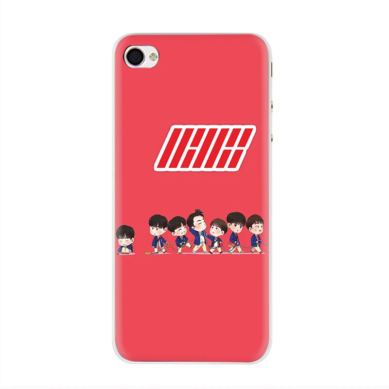 Kpop ikon жесткий чехол для телефона для Apple iPhone 5 5S SE 6 6S 7 8 Plus X XR XS 11 Pro MAX - Цвет: H2