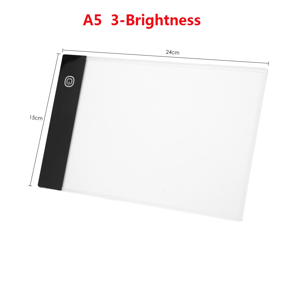 A3/A4/A5 светодиодный цифровой графический планшет дисплей Панель ...