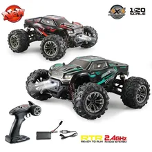 Высокая скорость радиоуправления монстр грузовик модель внедорожника 1:20 Масштаб 30-35 км/ч 4WD снаружи дети Электрические RC игрушки грузовик модель