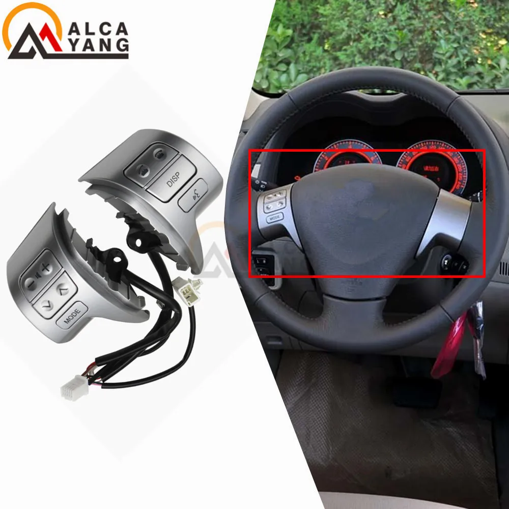 Новый кнопочный переключатель рулевого колеса для Toyota corolla 2007 2016 OEM 84250 02200 /