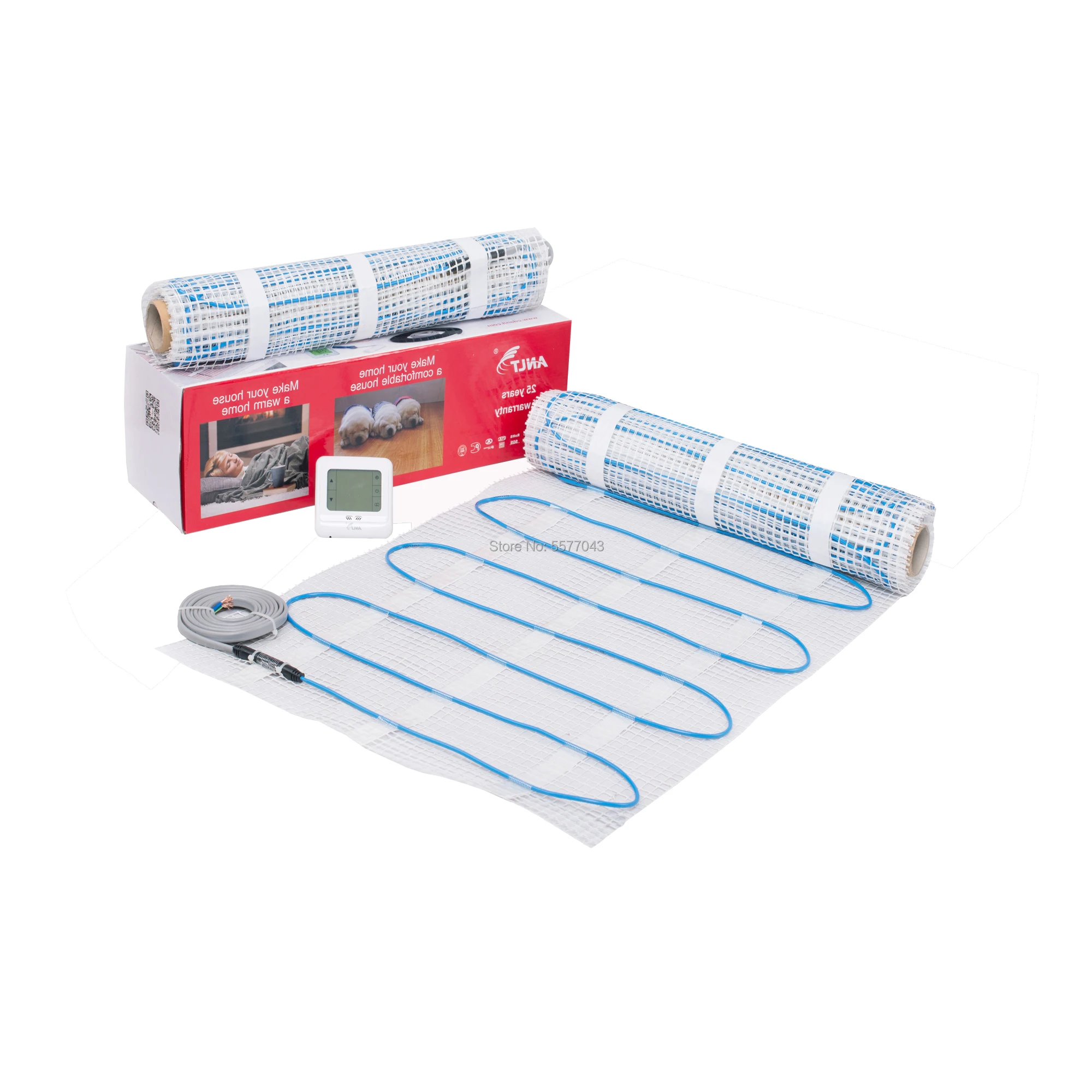 3M2 Floor Heating Mat 450W For Bath Room 110 120 220V