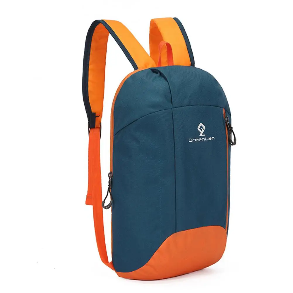 HiMISS рюкзак для путешествий дышащий ультра-светильник с двумя ручками дышащий менее 20 л - Цвет: Orange blue