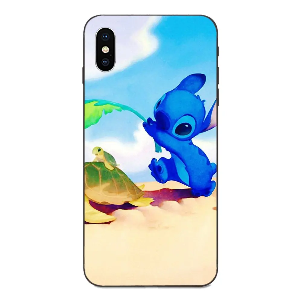 Модный "Лило и Стич" чехол с принтом "для Galaxy A3 A5 A6 A6s A7 A8 A9 A10 A20E A30 A40 A50 A60 A70 A80 A90 плюс мягкий чехол для телефона