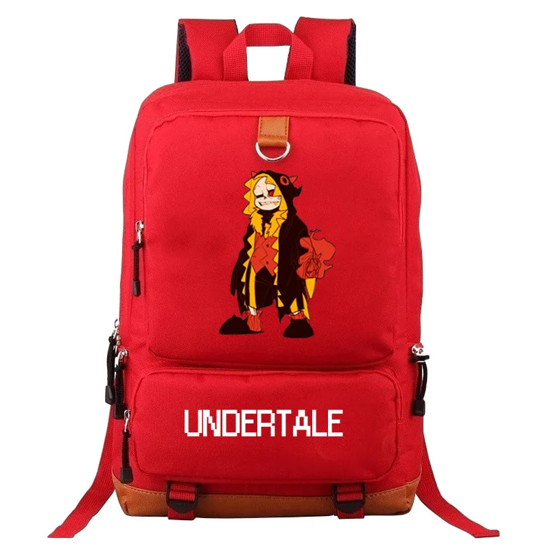 Undertale рюкзак Sans студенческий школьный рюкзак, сумка для книг подростков плечи пакет сумка компьютер дорожные сумки