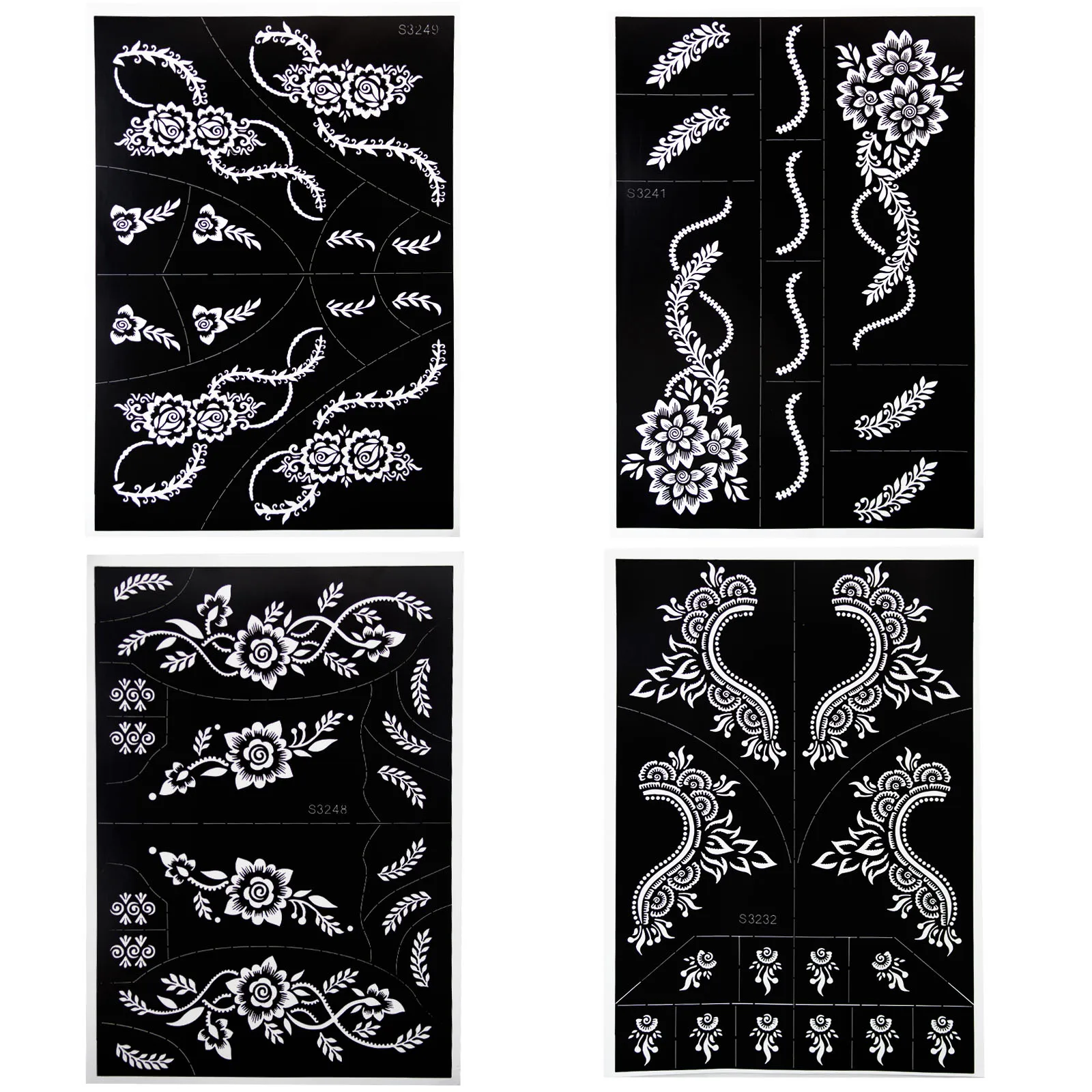 97pcs/set Small Letter Airbrush Stencil Tattoo For Finger Drawing Painting  Decoration Cross Henna Stencil Cool Design Reusable - Tattoo Stencils -  AliExpress