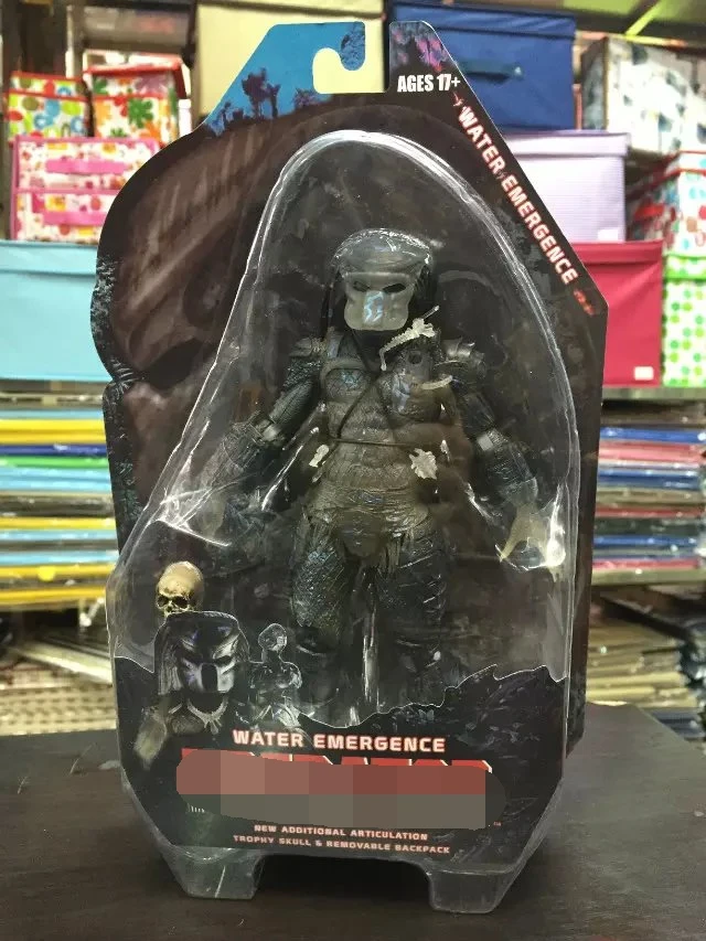 B Alien VS Predator 25th появление воды джунгли Маскировка enjoke Dutcch ПВХ фигурка Коллекционная модель игрушки " 18 см KT1815 - Цвет: B