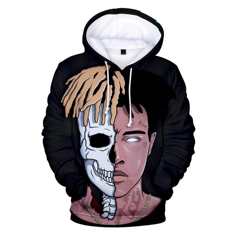 Rip xxxtentacion, 3D принт, мужские толстовки и свитшоты, Poleron Hombre, Зимняя мода, хип-хоп, рэппер, забавная Мужская куртка с капюшоном