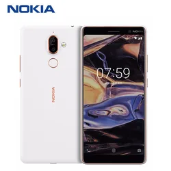Nokia 7 plus Smartphone Full Screen Dual SIM 4G Black 6+64G Senior PhoneNokia 7plus Android  unlocked
