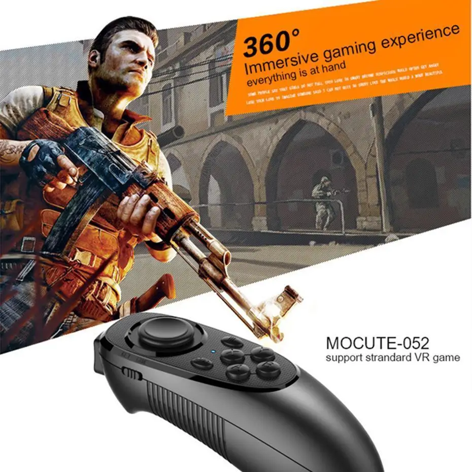  Mocute 052 Hand Game Pad Bluetooth Gamepad Pubg Controller Mobile Joystick For iPhone Android Smart