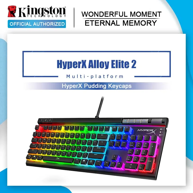 Механическая игровая клавиатура Kingston HyperX Alloy Elite2 RGB для электронных видов спорта