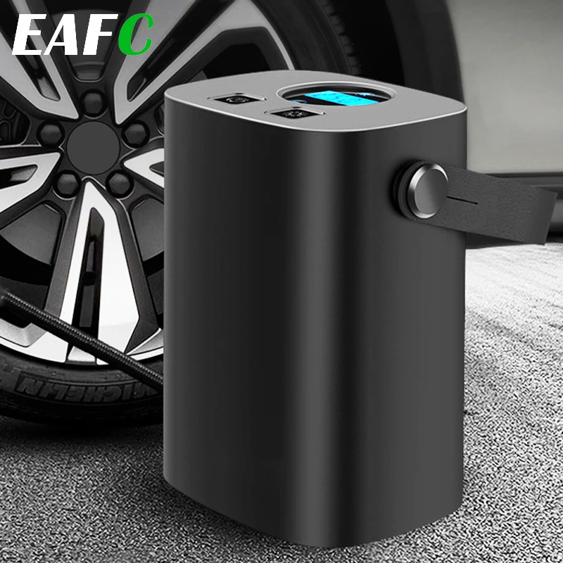 Rechargerable автомобильный шинный насос беспроводной воздушный компрессор 150PSI