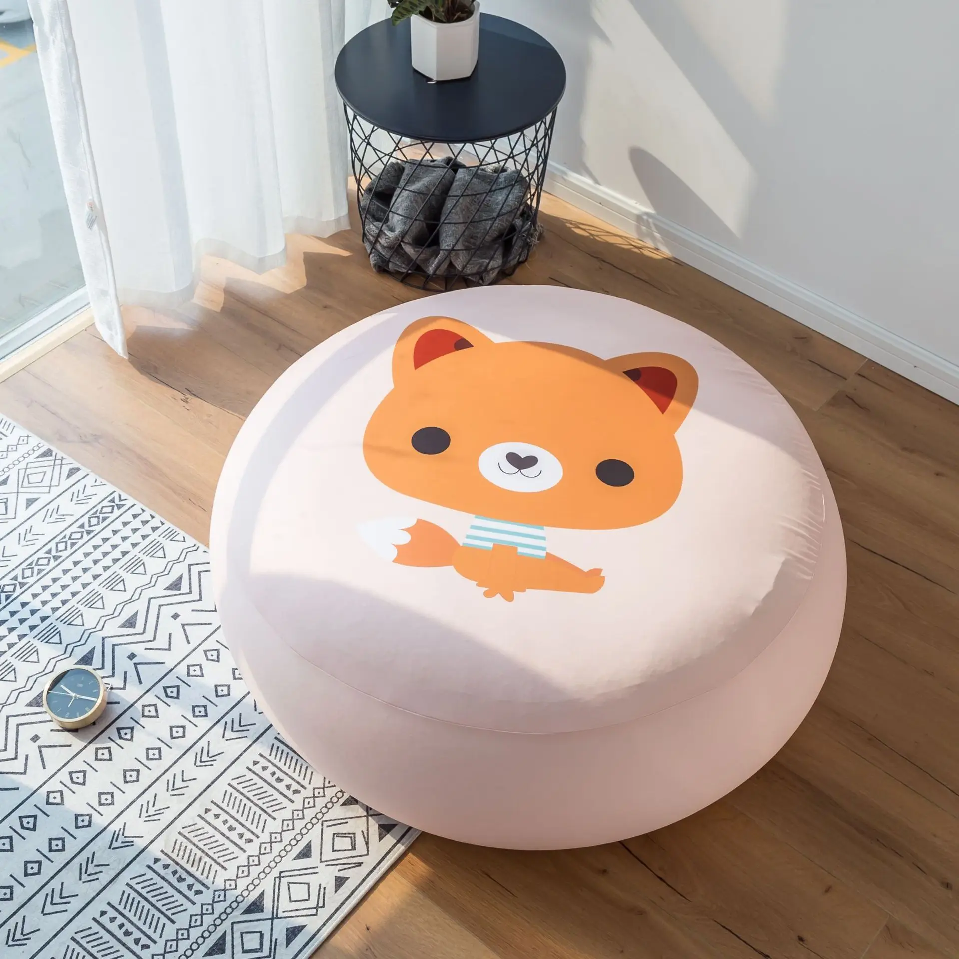 8 95x55cm Бобы мешок ленивый диван мультфильм детская татами бобы мешок диван бобы мешок стул один диван стул для татами - Цвет: 8 95x55cm