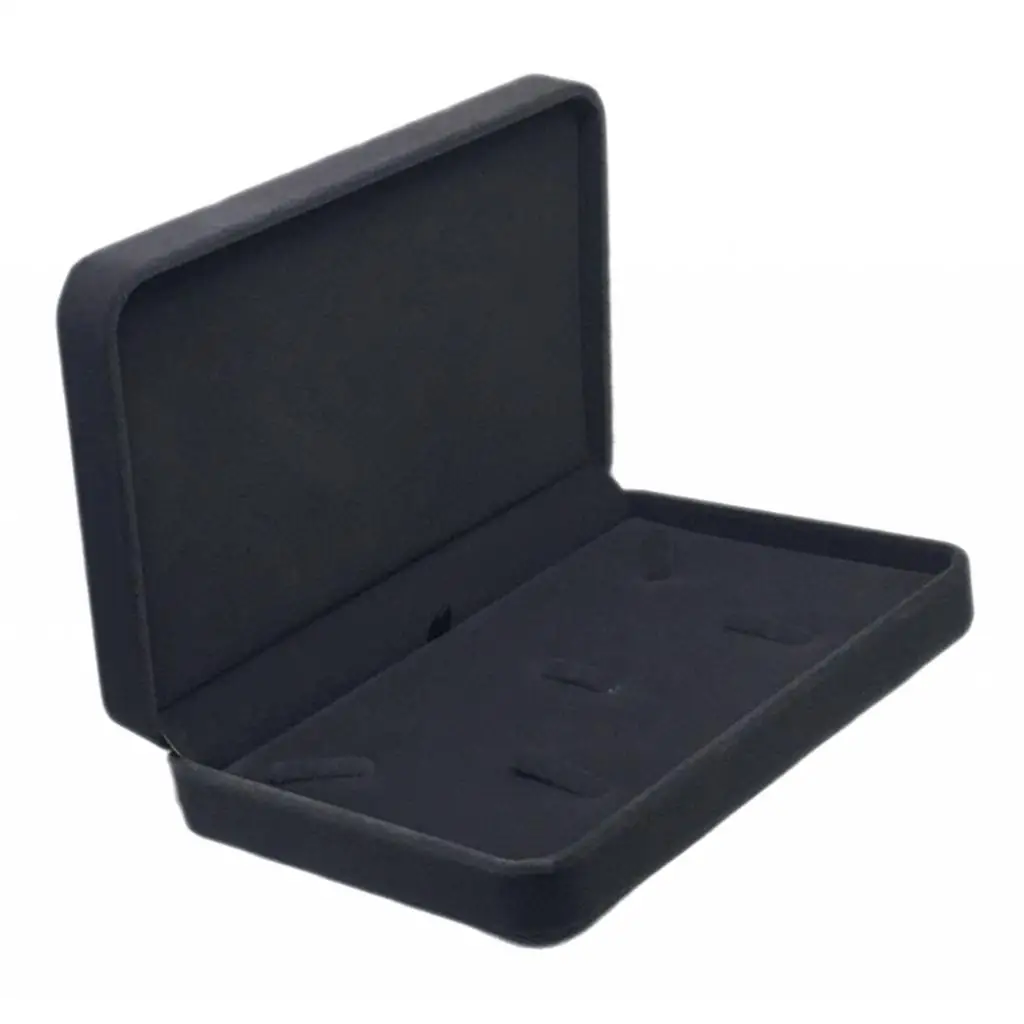 Red Blue Black Jewelry Box Organizer Necklace Bracelets Display Storage Case Containers