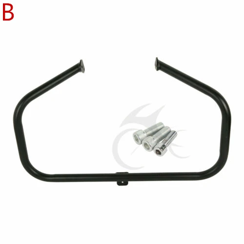 Мотоциклетная защита двигателя Highway Crash Bar для Harley Touring Sportster XL 883 Road King Black