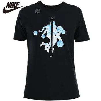 

Original Nike Shirt PG1 QS TEE Black Quick-dry Tshirts Comfort clothing New Arrival