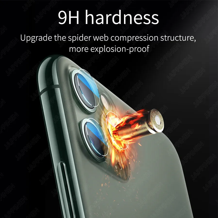 2 шт./лот полное покрытие объектива камеры закаленное стекло для IPhone 11 Pro Max защита экрана прозрачная задняя камера защитная пленка