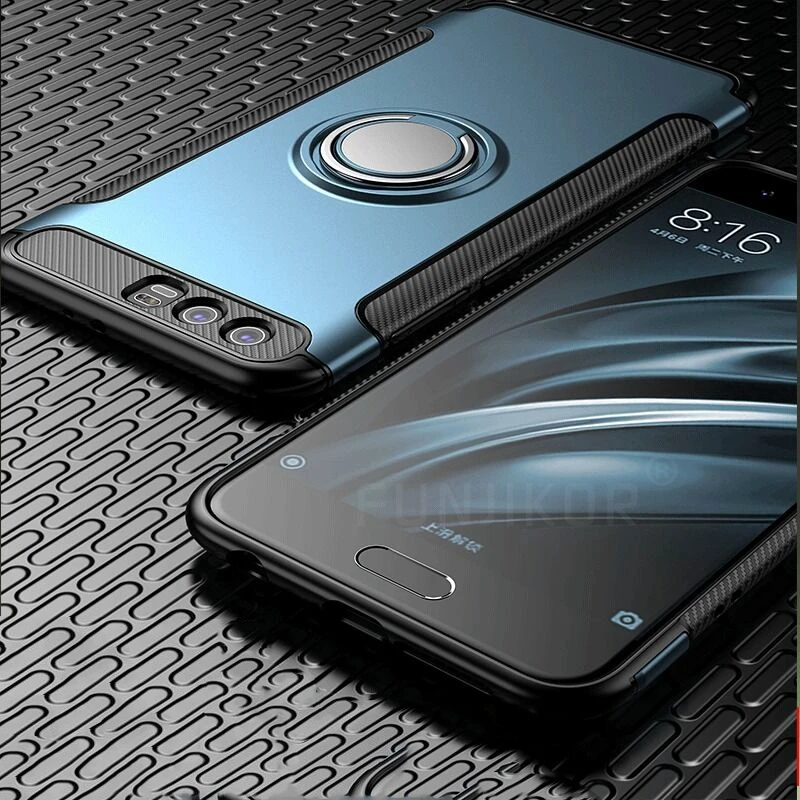 Автомобильный держатель кольцо Гибридный ПК чехол для huawei Nova 3i 3 P30 P20 P10 Pro mate 20 Lite Honor 10 10i 9 8X8 S 7X P Smart Plus крышка