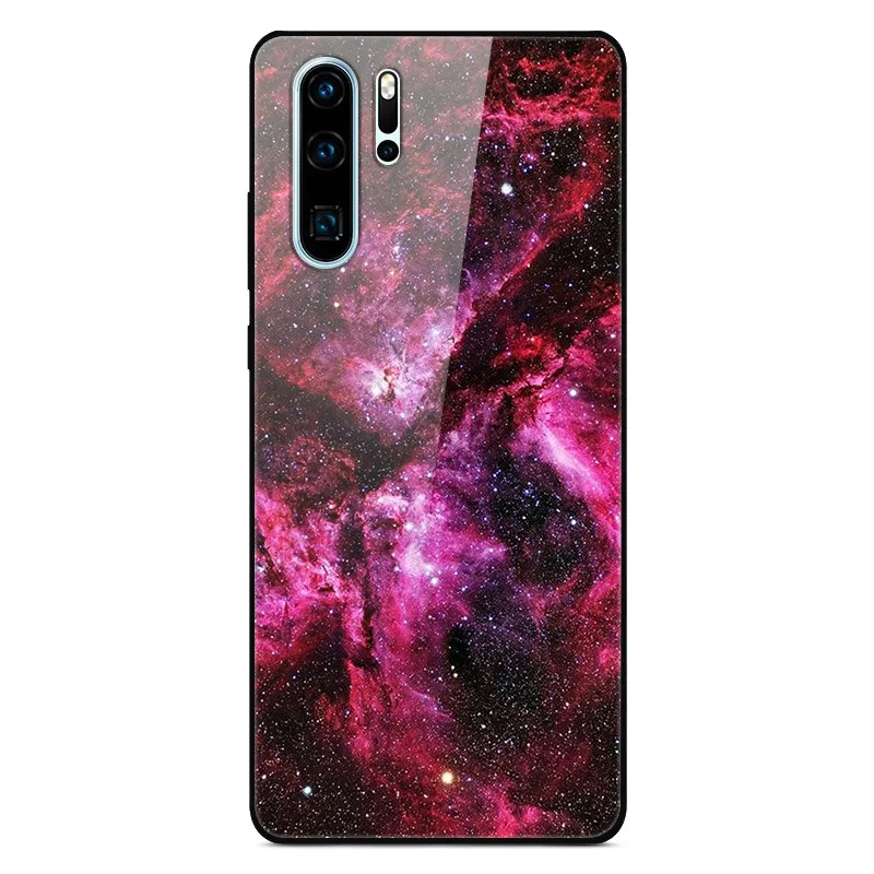 33 Для huawei P30 Pro Чехол из закаленного стекла, планета космос, чехол из стекла для huawei P30 Lite Pro P30Lite P30Pro Coque Cover - Цвет: 33