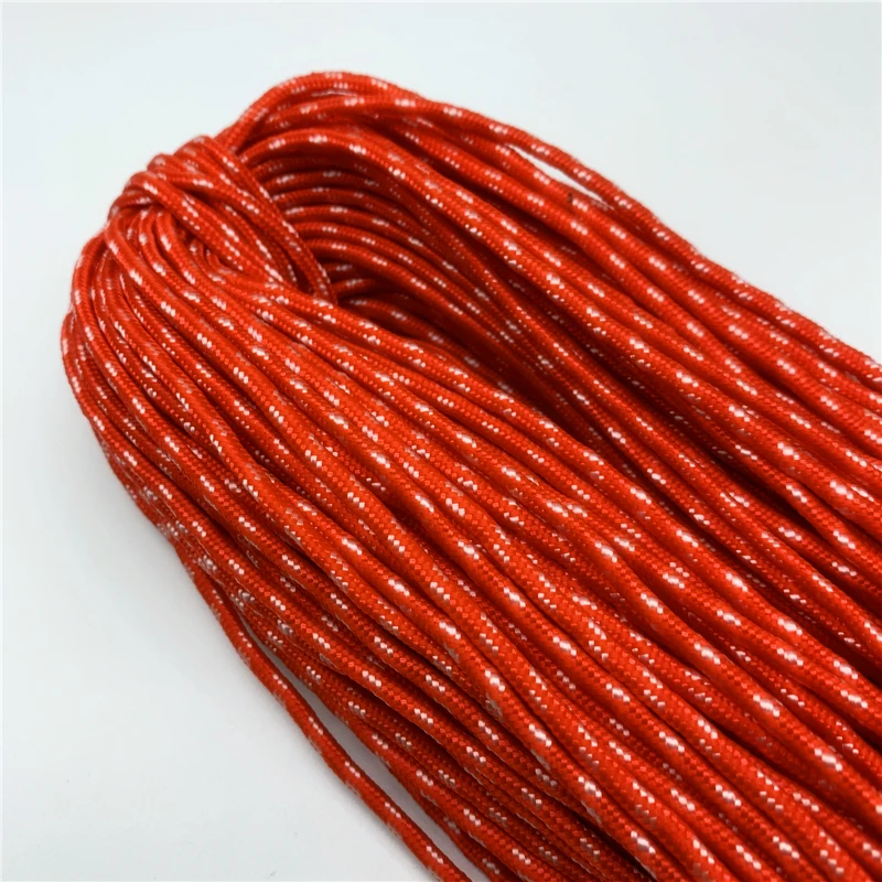 10yards/Lot 3mm Cord Rope Parachute Lanyard Rope For Climbing Camping Survival Equipment Paracord Bracelet Mask Lanyards