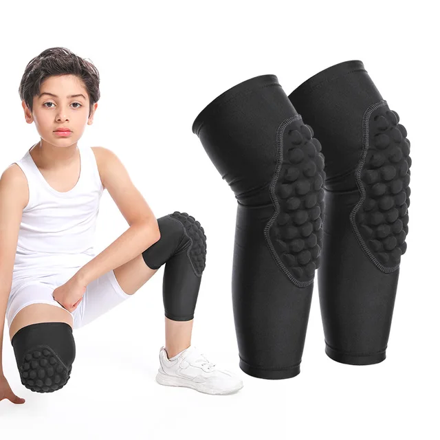 1pc EVA Anti-collision Kneepads Basketball Football Knee Brace Leg Sleeve Outdoor Sports Gear Cycling Knee Protector Children
