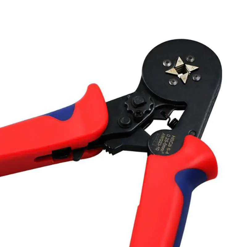 HSC8 6-4 Terminal Crimping Pliers Wire Stripper Crimper+ 1200 Terminals Kit