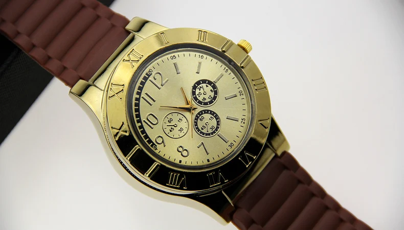 Зажигалка кварцевые часы Для мужчин Военная Униформа зарядка через USB F665