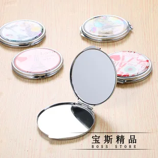 Зеркало для макияжа большого размера с высоким разрешением, двухстороннее косметическое зеркало для рабочего стола, портативное дизайнерское зеркало принцессы Sim