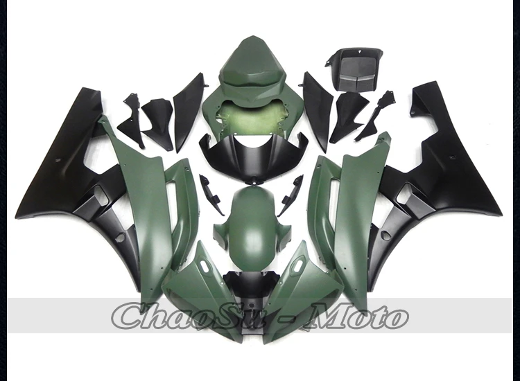 For Yamaha YZF R6 2006 2007 Custom fairing kit Motorcycle Bodywork Full Complete cover ABS Injection molding Fairing Frame - Цвет: 6