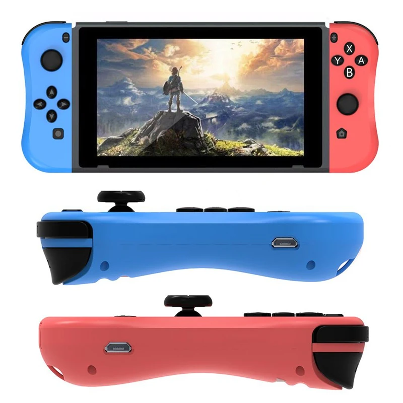 Геймпад светодиодный беспроводной Bluetooth джойстик для NS Switch консоли Joy-Con джойстик игровые контроллеры игровой коврик аксессуары для игр
