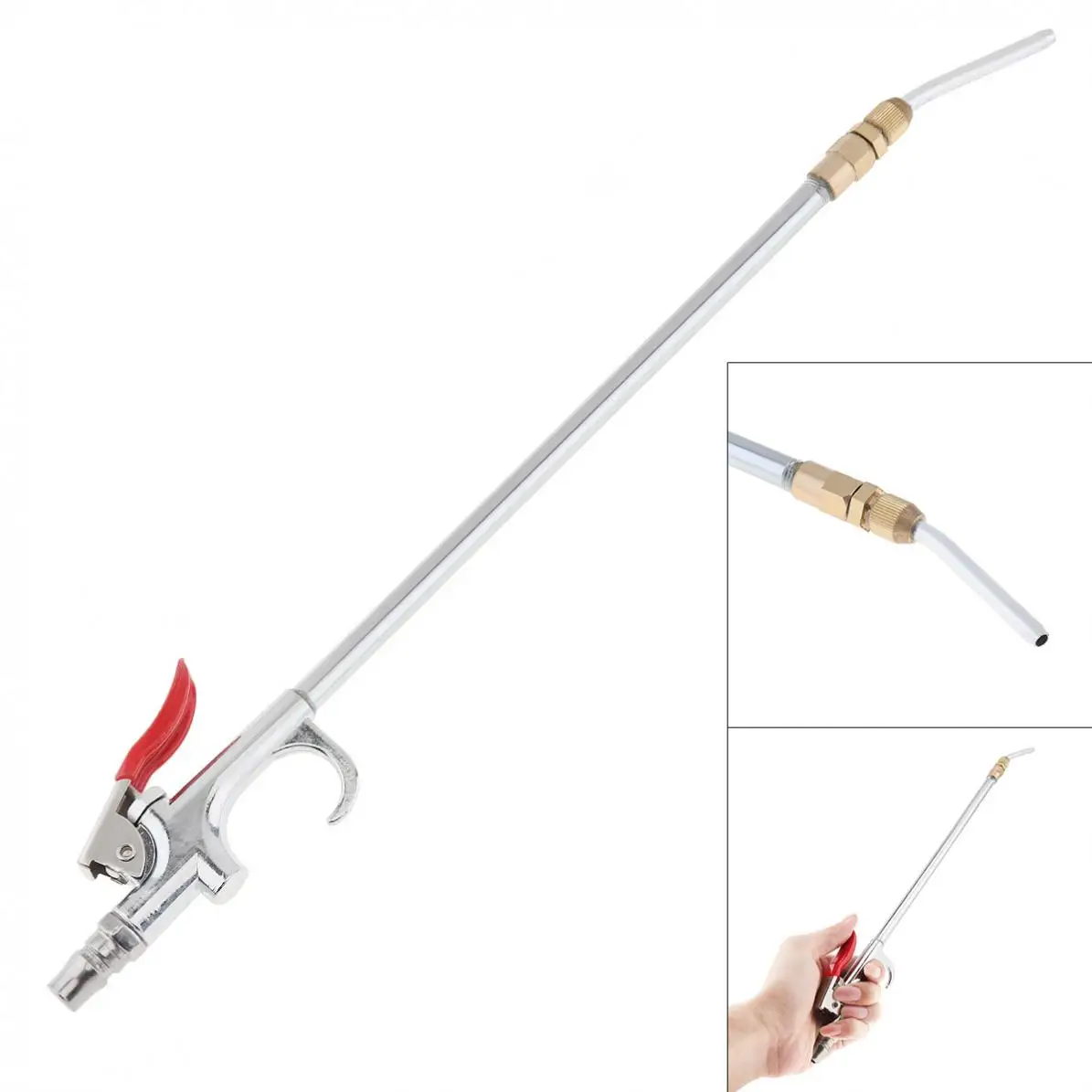 Telescopic type Manual Blowing Air Duster Dust Gun with Press Type