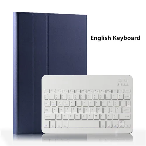 T580 enlgish Чехол с клавиатурой Bluetooth для samsung Galaxy Tab A 10,1 SM T585, кожаный чехол для планшета samsung Galaxy Tab A 10,1 T580 - Цвет: T580 enlgish