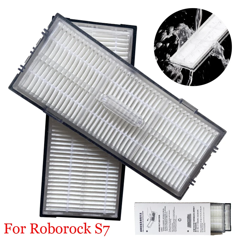 For Xiaomi Roborock S7 / T7s Plus Vacuum Cleaner Robot Replacement Spare Parts Filters Washable HEPA Filter Accessories | Бытовая