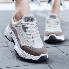 Лидер продаж; женская обувь; удобные резиновые уличные женские кроссовки; брендовая Весенняя спортивная обувь; zapatos mujer; трендовые женские кроссовки