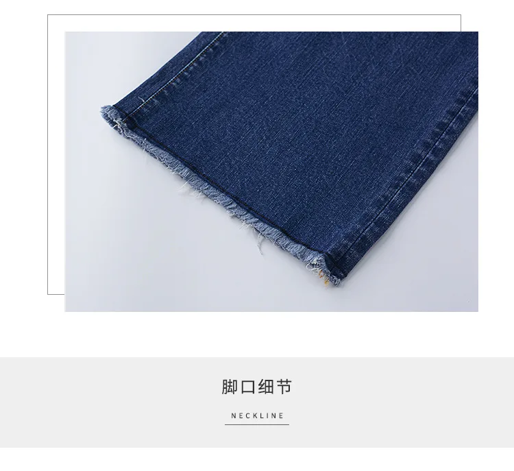 TUHAO/женские джинсовые широкие брюки с высокой талией размера плюс, 3XL, 2XL, женские Джинсы бойфренда, рваные джинсы для женщин, джинсы LZ18