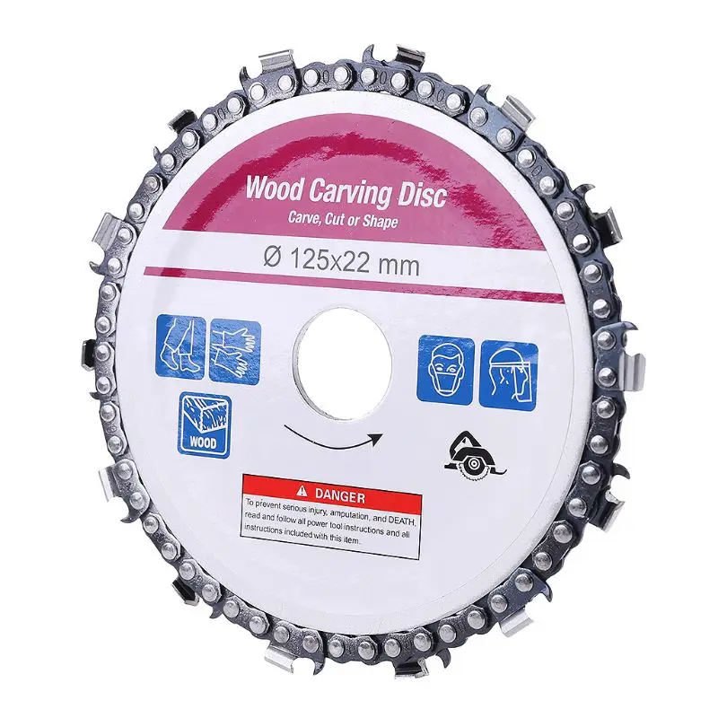 4.5/5 In Grinder Disc Chain Woodworking Saw Blade For 12522mm Angle Grinder