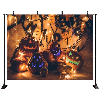 

Halloween Elements Photo Background Backdrop Cloth for Photographic Props Halloween Decoration Cloth Accessories for Home Party