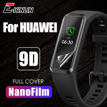 

Clear Soft Nano Explosion Proof Display Screen Protector HD Film For Huawei Band 2 3 3e 4 4e Pro Color A2 TalkBand B3 B5 Lite