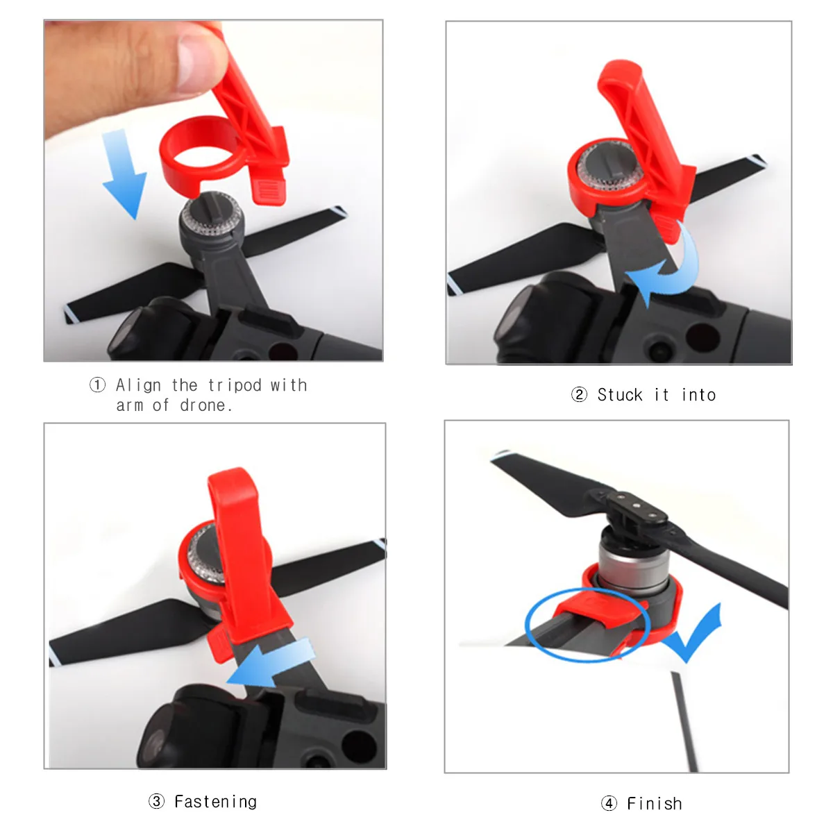 Мини-посадочный стабилизатор запасная подставка для DJI Spark Quick Release Drone Gimbal защитная