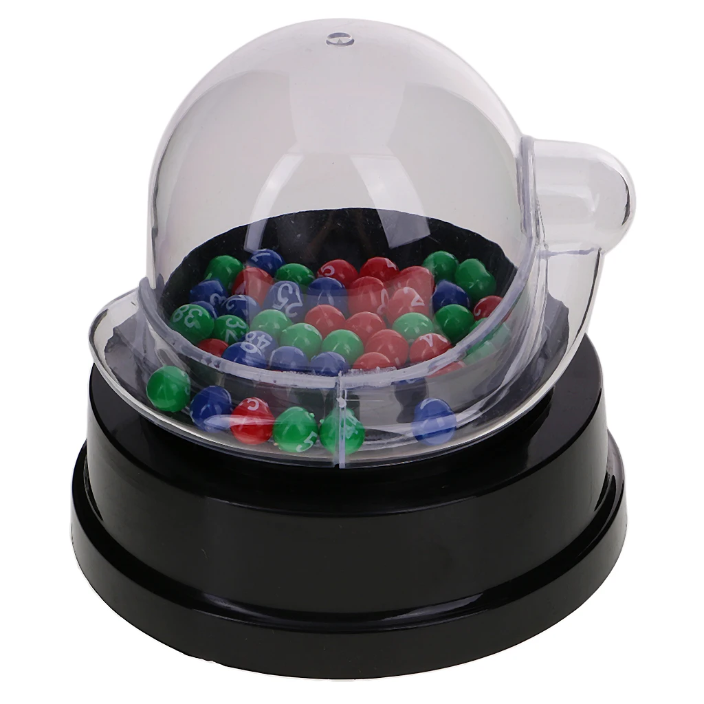 Quality Mini Electric Lucky Number Picking Machine for Lottery Bingo Games Business Promotion Restaurants Cafes Game Supplies