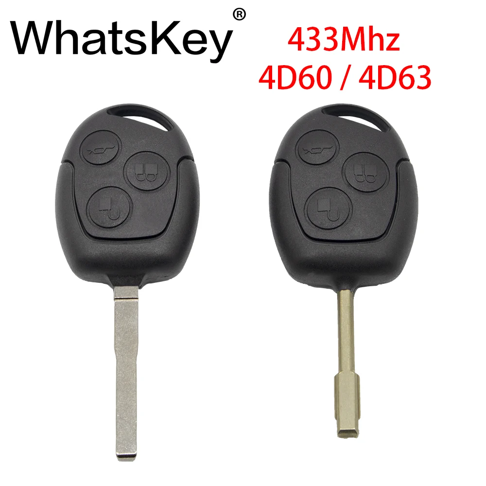 Автомобильный Брелок дистанционного управления WhatsKey с 3 кнопками чип