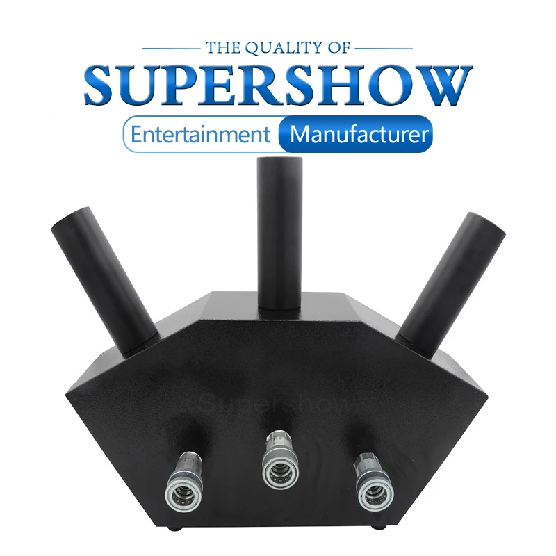 3 головки CO2 струйная Пушка машина сценические спецэффекты dmx512 контрольная машина для концертного шоу Вечерние