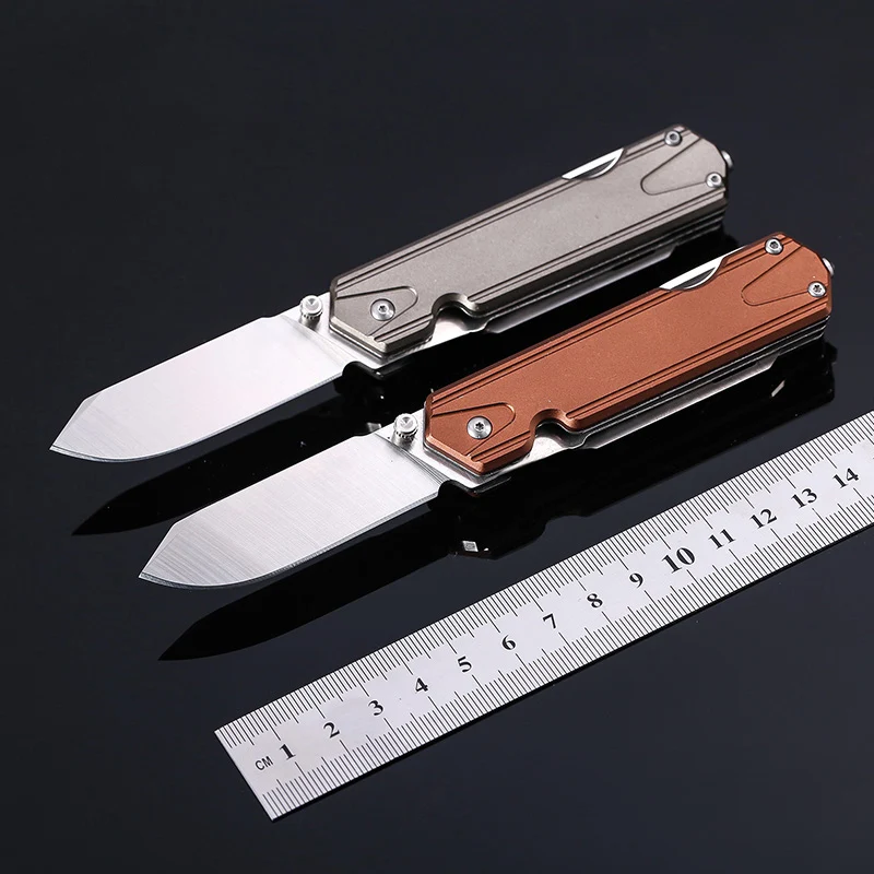

SANRENMU 7117 Multi Function Pocket EDC Folding Knife with Wood Saw Belt Cutter Glass Breaker for Emergency Survival Camping